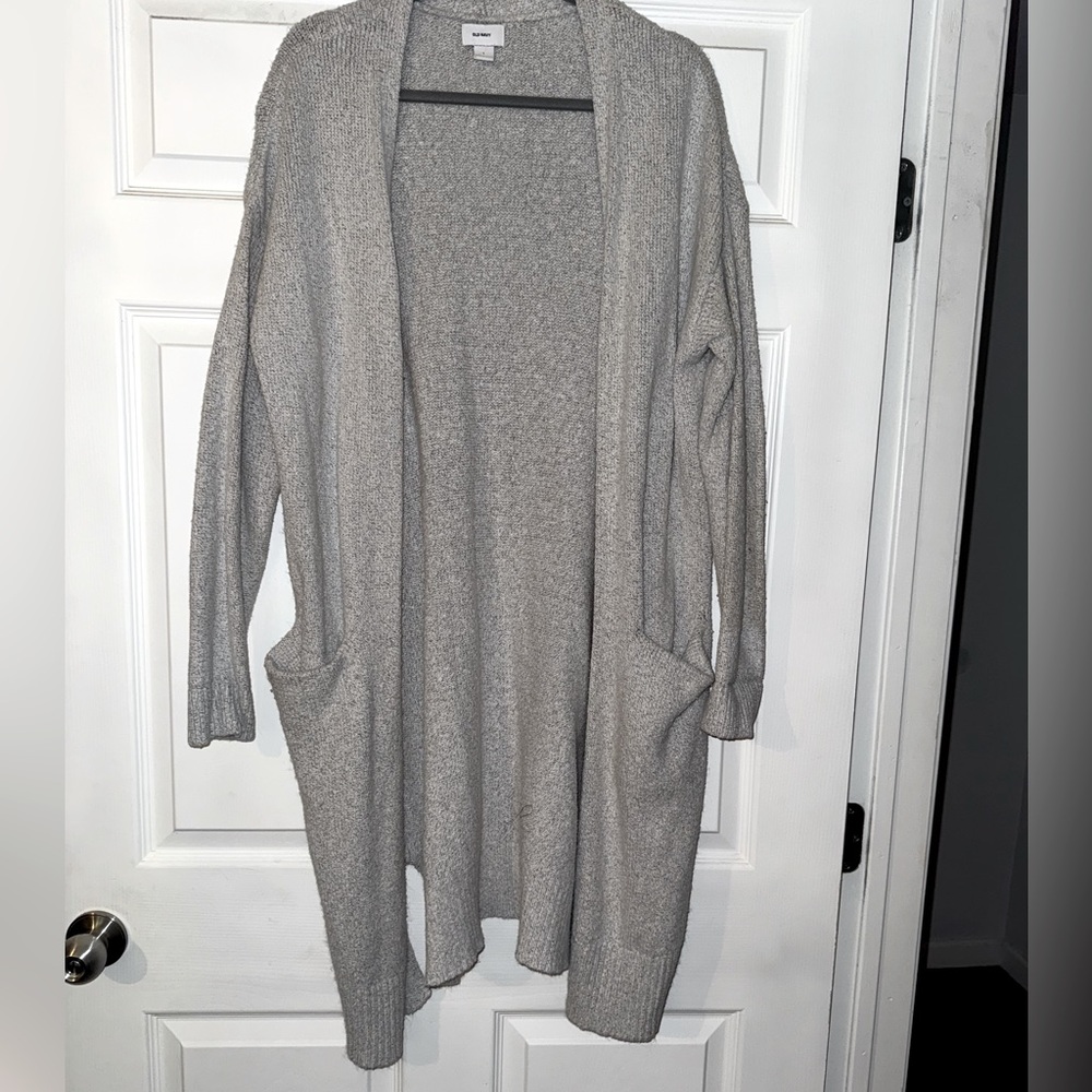 Large Old Navy Gray cardigan